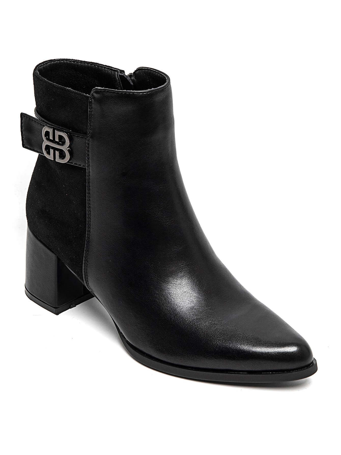 BOTTINES NOIRES À TALON – STYLE ÉLÉGANT ET MODERNE - Casualmode.fr