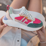 BASKETS MULTICOLORES CHUNKY