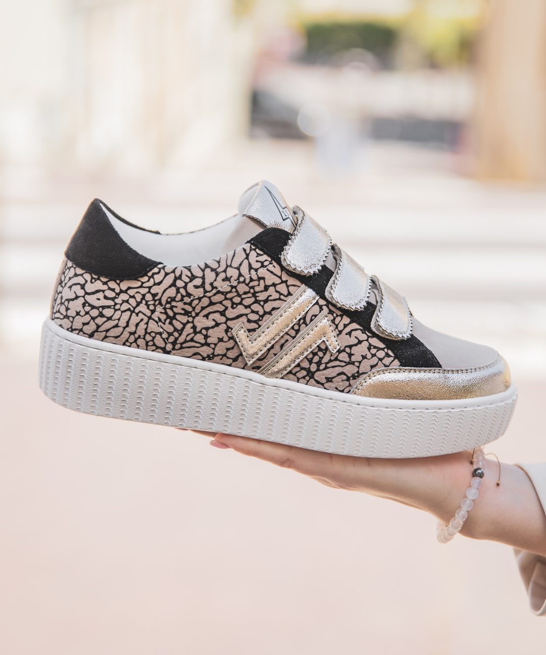 CL11 SNEAKERS - CL83-GOLD - Casualmode.fr