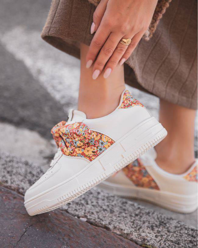 CL11 SNEAKERS - CLE02 ORANGE - Casualmode.fr