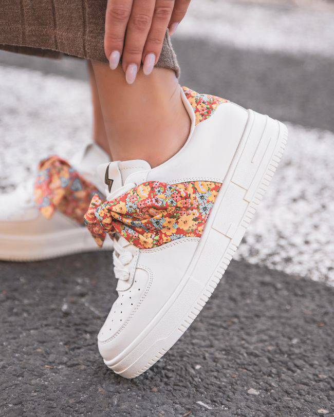 CL11 SNEAKERS - CLE02 ORANGE - Casualmode.fr