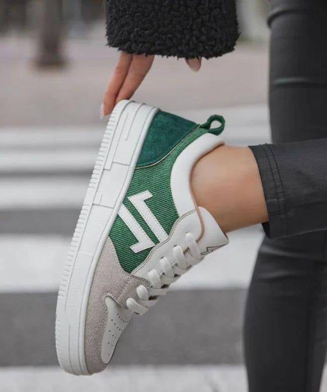 CL11 SNEAKERS- CL68 GREEN - Casualmode.fr