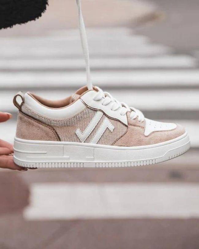 CL11 SNEAKERS - CL68 BEIGE - Casualmode.fr